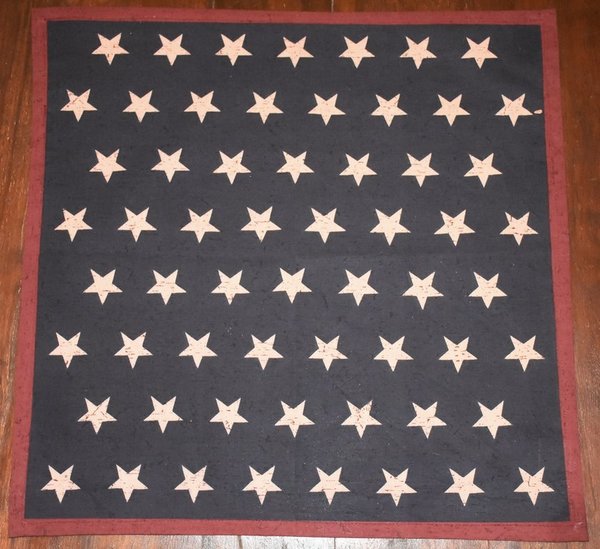 Stoffserviette "America" aus Baumwolle mit verschiedenen Prints