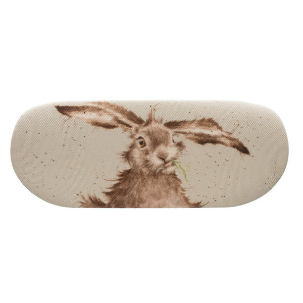Wrendale, Brillenetui "Hare-Brained" mit Putztuch und Hase