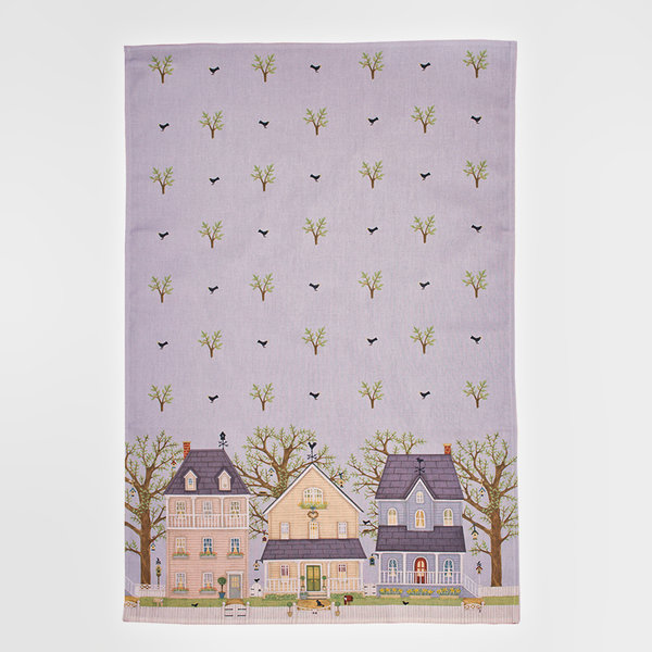 Sally Swannell for Wrendale Geschirrtuch Home sweet Home