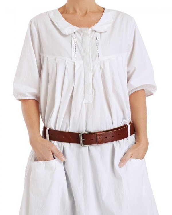 Ewa i Walla, Tunika 44716, Shirt Cotton white - SALE