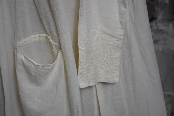 Ewa i Walla Kleid / Dress 55576, Embroidery, cream, Gr. M - SALE