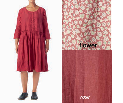 Ewa i Walla, Kleid / Dress 55598, Voile, rose - SALE