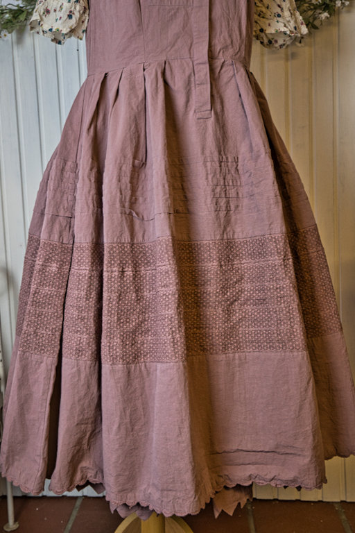 Ewa i Walla, Kleid / Dress 55649 Crisp Cotton mauve - SALE