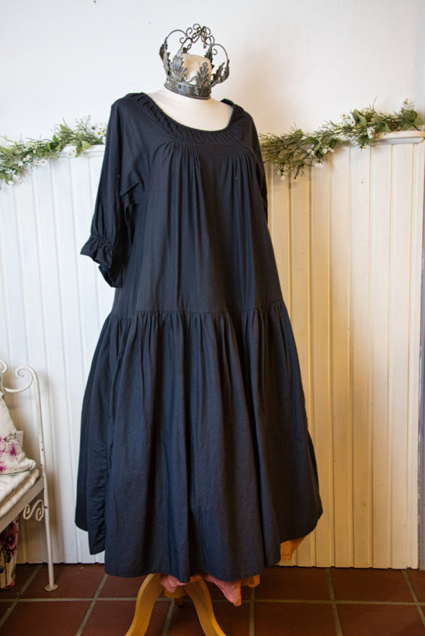 Ewa i Walla Kleid / Dress 55675, vintage black, SALE vorher € 249,-