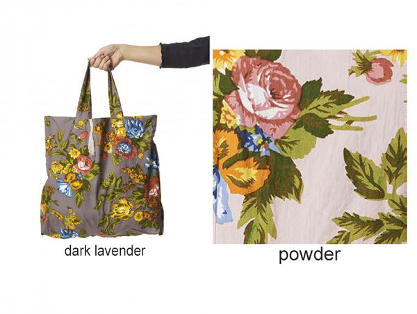 Ewa i Walla, Shopping bag 77436,  flower powder
