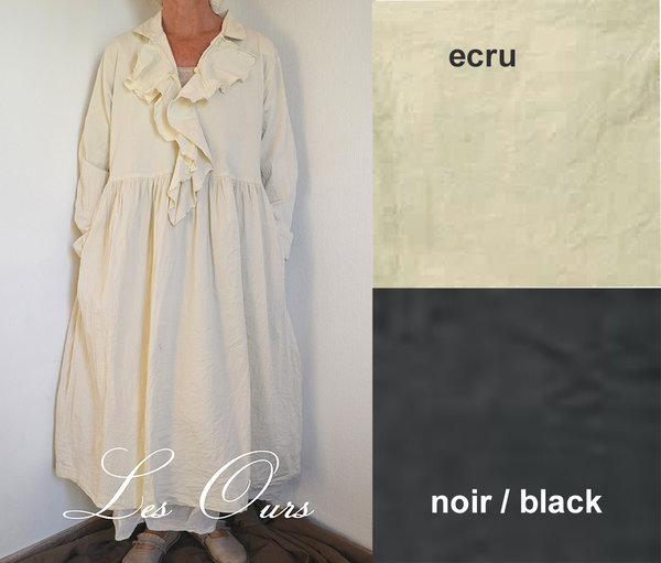 Les Ours, Kleid / Dress Basil, black - SALE