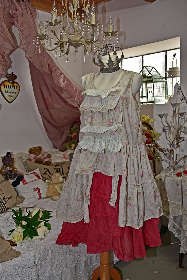 Les Ours, Kleid / Dress Rosalie, Baumwolle, fleurs - SALE