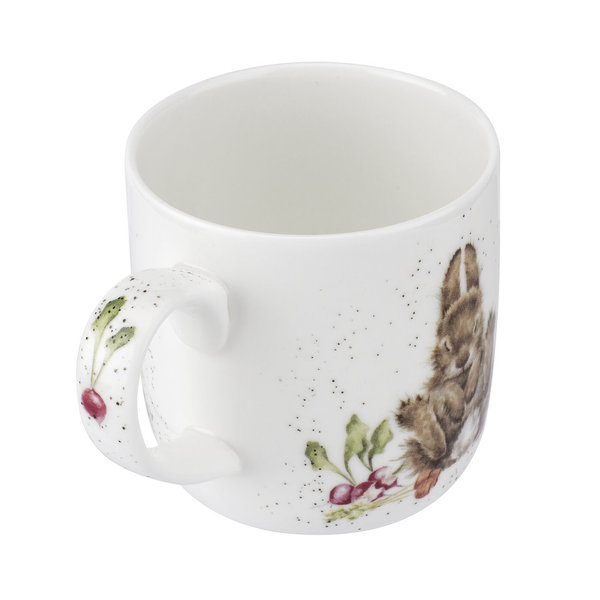 Wrendale Royal Worcester Tasse "Grow your own", Hase