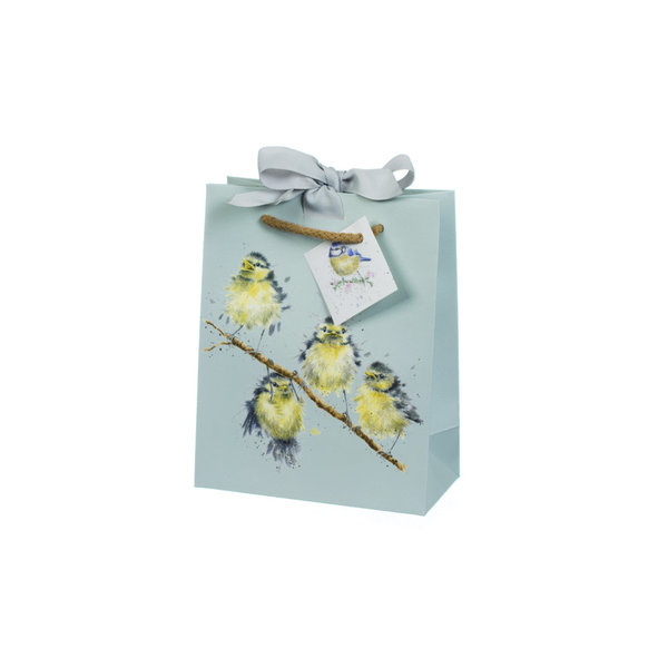 Wrendale, Geschenktasche mit Vögeln, 19 x 15 x 8 cm
