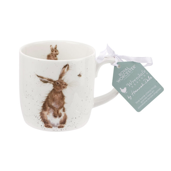 Wrendale Royal Worcester Tasse "Hare and the bee"