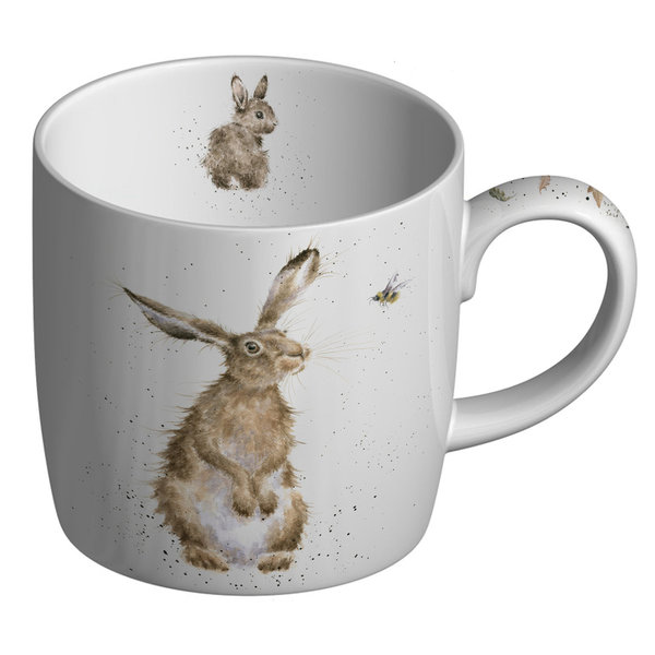 Wrendale Royal Worcester Tasse "Hare and the bee"