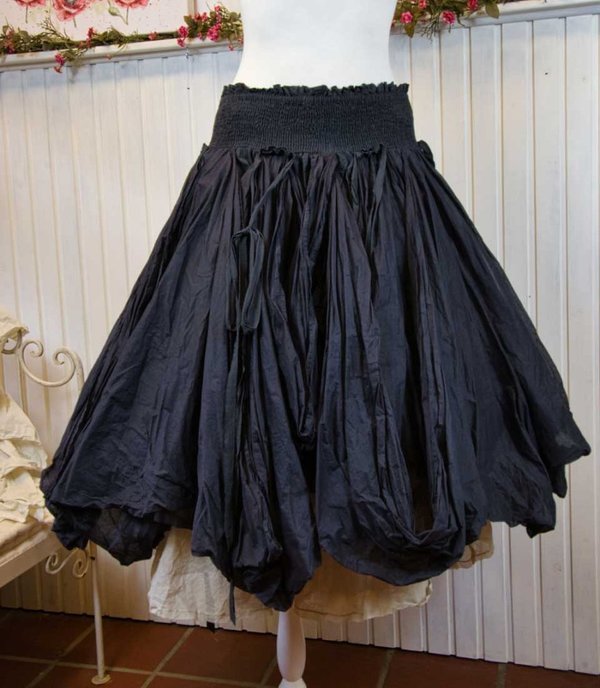 Ewa i Walla Rock / Skirt 22129, Organza vintage black, SALE
