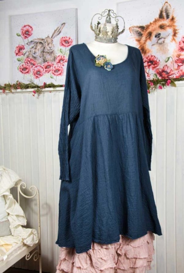 Privatsachen - Cocon Commerz Kleid Dauermode aus Baumwolle in tag
