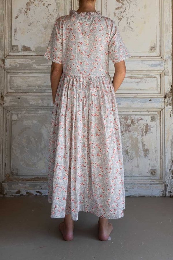 Les Ours Kleid Sonia aus Baumwolle, Flower Print 1, SALE