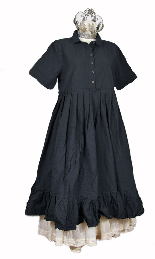 Ewa i Walla Kleid 55743 aus Baumwolle in black, SALE jetzt