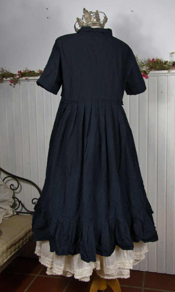 Ewa i Walla Kleid 55743 aus Baumwolle in black, SALE jetzt