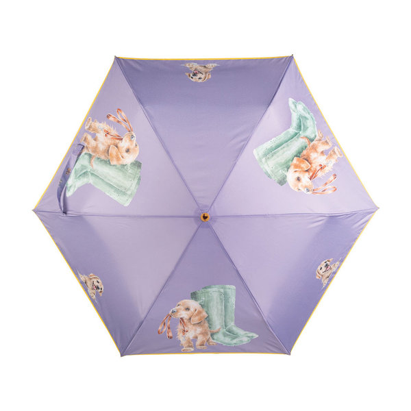 Wrendale Regenschirm "Hopeful" Hunde + Gummistiefel