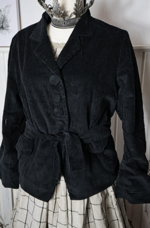 Les Ours Jacke / Jacket Anne, Cord noir, SALE vorher € 272,-