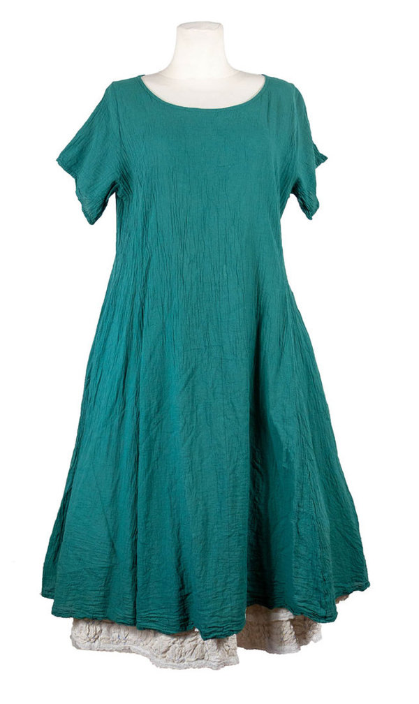 Privatsachen - Cocon Commerz Kleid Tentakt aus Baumwolle in jade