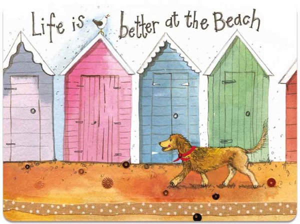 Alex Clark Platzset "Life is better at the beach"