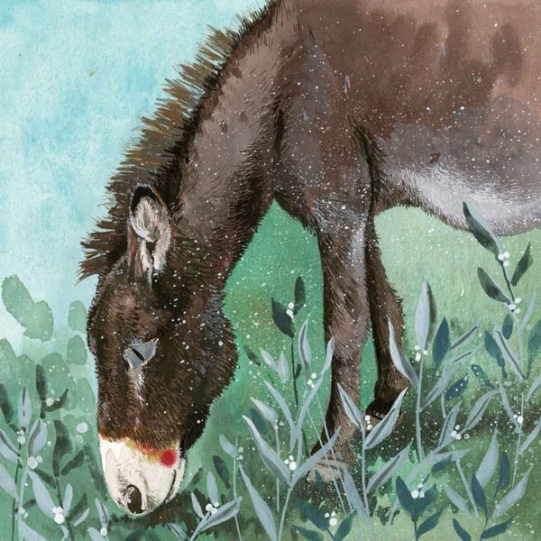 Alex Clark Karte Esel "Donkey Meadow"